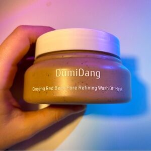 ✨Korean Skincare✨ DumiDang Ginseng Red Bean Pore Refining Wash Off Mask